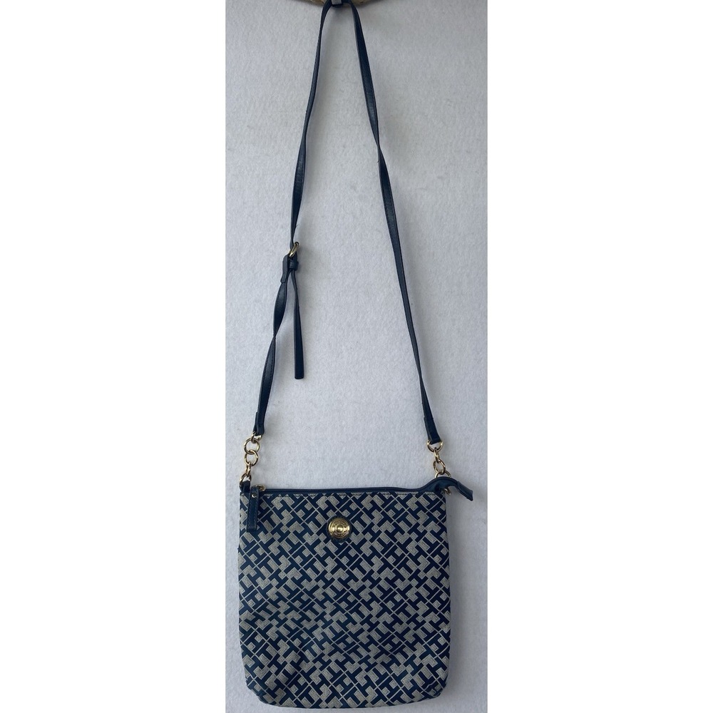 Tommy‎ Hilfiger Blue Crossbody Purse Preppy City Designer